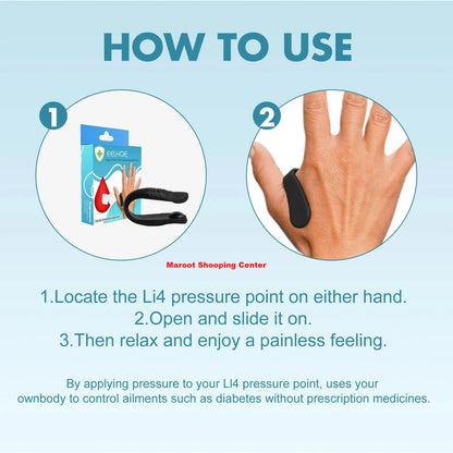 Sugar Control Acupressure Clip for Diabetics