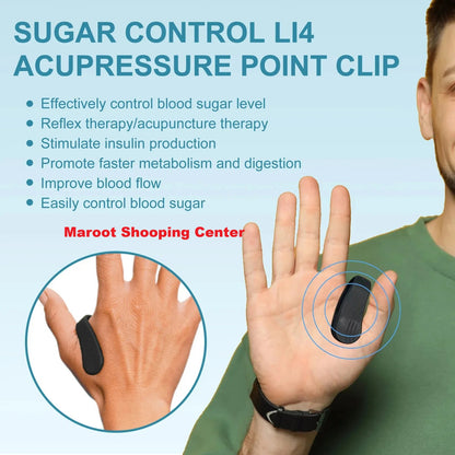 Sugar Control Acupressure Clip for Diabetics