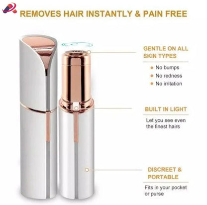 Blawless Hair Removal Machine | Rechargeable Facial Hair Remover for Women | Painless Hair Removal Device for Face & Body