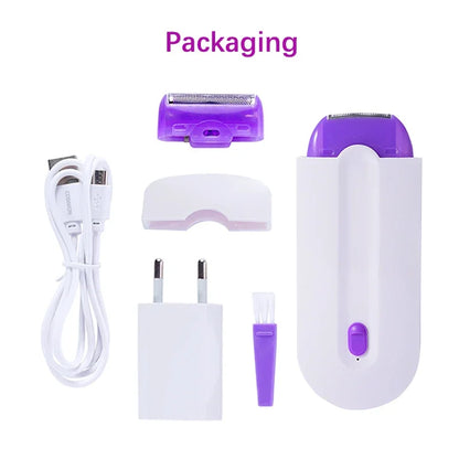 Rechargeable Women Epilator Portable Hair Removal