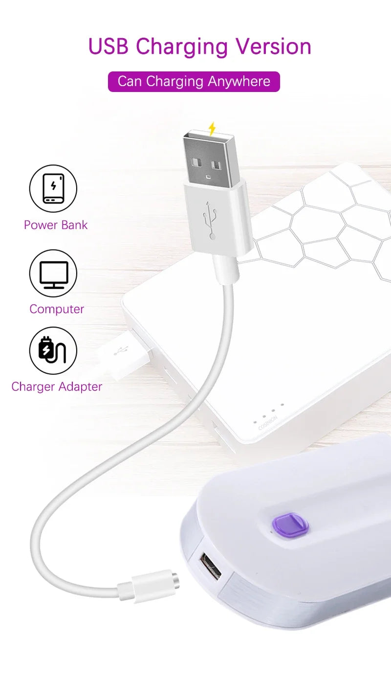 Rechargeable Women Epilator Portable Hair Removal