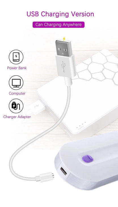 Rechargeable Women Epilator Portable Hair Removal